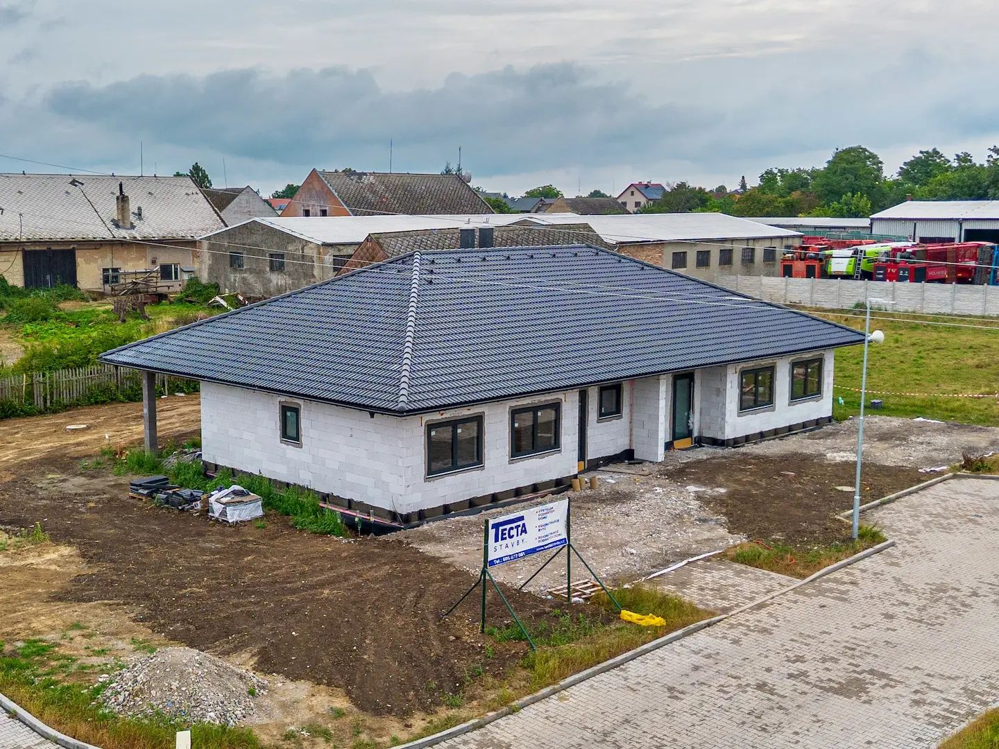 Dvojdům na klíč od TECTA stavby